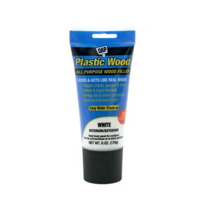 PLASTIC WOOD 6oz WOOD FILLER WHITE DAP PLASTIC WOOD 6oz WOOD FILLER WHITE DAP